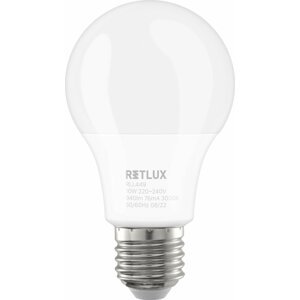 Retlux žárovka RLL 449, LED A60, E27, 10W, stmívatelná (3 stupně), teplá bílá - 50005665