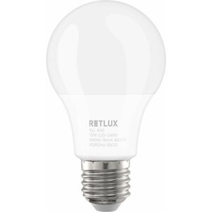 Retlux žárovka RLL 450, LED A50, E27, 10W, stmívatelná (3 stupně), studená bílá - 50005762