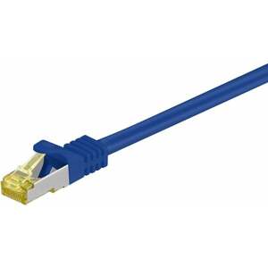 MicroConnect patch kabel S/FTP, RJ45, Cat7, 0.5m, modrá - SFTP7005B