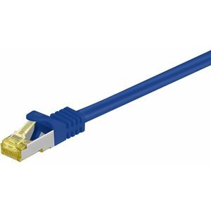 MicroConnect patch kabel S/FTP, RJ45, Cat7, 2m, modrá - SFTP702B