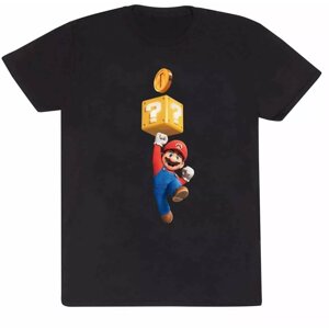 Tričko Super Mario Bros. - Mario Coin (M) - 05056688508067