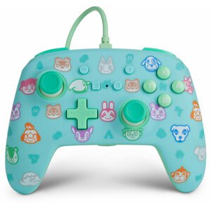 PowerA Enhanced Wired Controller, Animal Crossing (SWITCH) - 1518388-01