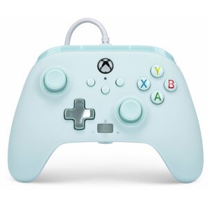 PowerA Enhanced Wired Controller, Cotton Candy Blue (PC, Xbox Series, Xbox ONE) - XBGP0004-01