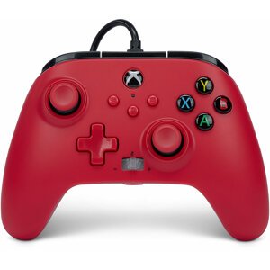PowerA Enhanced Wired Controller, Artisan Red (PC, Xbox Series, Xbox ONE) - XBGP0008-01