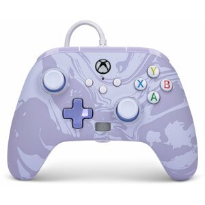PowerA Enhanced Wired Controller, Lavender Swirl (PC, Xbox Series, Xbox ONE) - XBGP0001-01