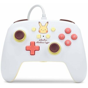 PowerA Enhanced Wired Controller, Pikachu Electric Type, (SWITCH) - 1522661-01
