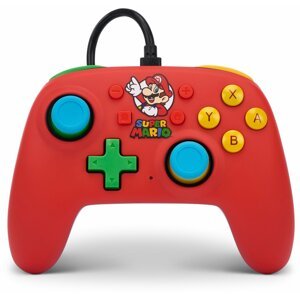 PowerA Nano Wired Controller, Mario Medley (SWITCH) - NSGP0123-01
