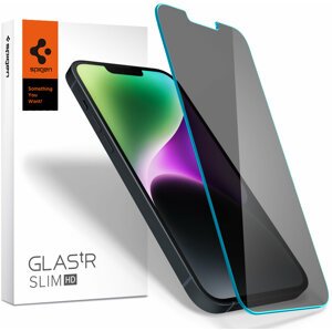 Spigen ochranné sklo tR Slim HD Anti-Glare/Privacy pro Apple iPhone 14/iPhone 13 Pro/iPhone 13, - AGL03393