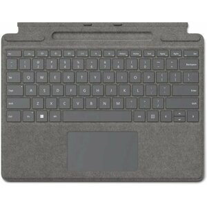 Microsoft Surface Pro Signature Keyboard Con, CZ/SK, CEE, Platinum - 8XA-00087CZ