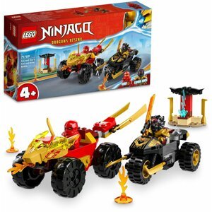LEGO® NINJAGO® 71789 Kai a Ras v duelu auta s motorkou - 71789