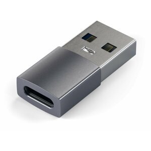 Satechi adaptér USB-A - USB-C, M/F, šedá - ST-TAUCM
