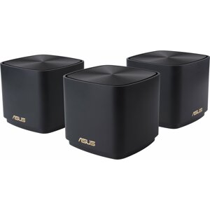 ASUS ZenWifi XD4 Plus, černá, 3ks - 90IG07M0-MO3C50