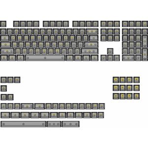 Akko Clear V2, 155 kláves, ASA, průhledné černé - 06925758621359