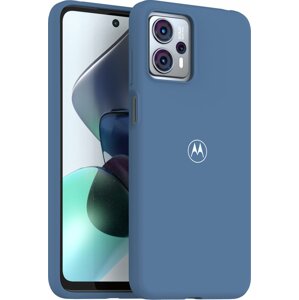 Motorola ochranný kryt Premium Soft pro G13, modrá - G13-SC-SFT-GB