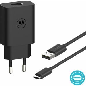 Motorola kabel TurboPower USB-A - USB-C, 20W, 1m, černá - SJMC202-C