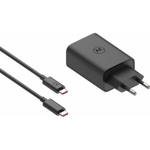Motorola kabel TurboPower USB-C, 30W, 1m, černá - SJMC302