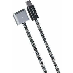 EPICO nabíjecí kabel USB-C - MagSafe 3, opletený, 140W, 2m, šedá - 9915111900089