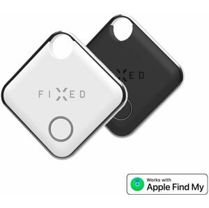 FIXED Tag Smart tracker s podporou Find My, set 2 ks, černá + bílá - FIXTAG-DUO-BKWH