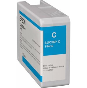 Epson ColorWorks SJIC36P(C): Ink cartridge, cyan, pro CW C6500/C6000 - C13T44C240