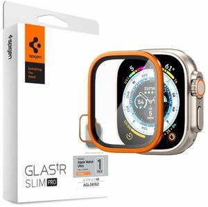 Spigen ochranné sklo tR Slim Pro pro Apple Watch Ultra 49mm, oranžová - AGL06162