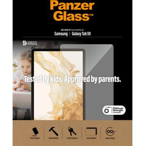 PanzerGlass ochranné sklo Edge-to-Edge pro Samsung Galaxy Tab S9/S9 FE, čirá - 7332