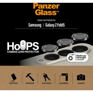 PanzerGlass HoOps ochranné kroužky pro čočky fotoaparátu pro Samsung Galaxy Z Fold5 - 0457
