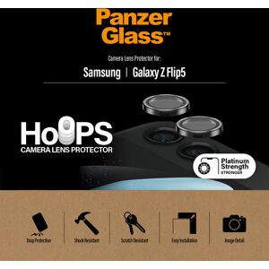 PanzerGlass HoOps ochranné kroužky pro čočky fotoaparátu pro Samsung Galaxy Z Flip5 - 0458