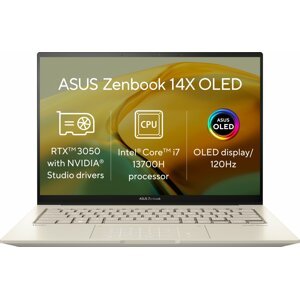 ASUS Zenbook 14X OLED (UX3404), zlatá - UX3404VC-M3174W