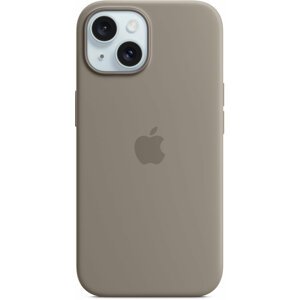 Apple Silikonový kryt s MagSafe pro iPhone 15, jílově šedá - MT0Q3ZM/A