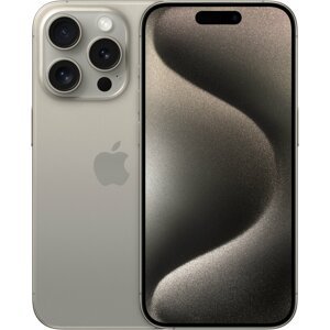 Apple iPhone 15 Pro, 128GB, Natural Titanium - MTUX3SX/A