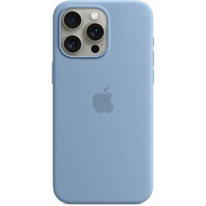 Apple Silikonový kryt s MagSafe pro iPhone 15 Pro Max, ledově modrá - MT1Y3ZM/A