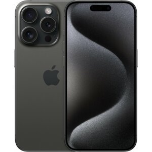 Apple iPhone 15 Pro, 1TB, Black Titanium - MTVC3SX/A