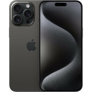 Apple iPhone 15 Pro Max, 512GB, Black Titanium - MU7C3SX/A