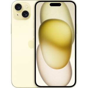 Apple iPhone 15 Plus, 128GB, Yellow - MU123SX/A