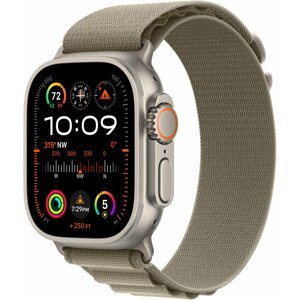 Apple Watch Ultra 2, Alpine Loop, Olive, Small - MREX3CS/A