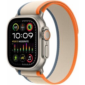 Apple Watch Ultra 2, Trail Loop, Orange/Beige, S/M - MRF13CS/A