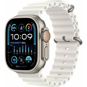 Apple Watch Ultra 2, Ocean Band, White - MREJ3CS/A