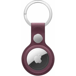 Apple FineWoven klíčenka na AirTag, morušově rudá - MT2J3ZM/A