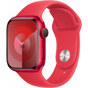 Apple Watch Series 9, 41mm, (PRODUCT)RED, (PRODUCT)RED Sport Band - S/M - MRXG3QC/A