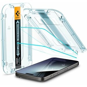Spigen ochranné sklo tR EZ Fit pro Apple iPhone 15 Pro, 2ks - AGL06892