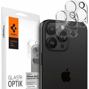 Spigen ochranné sklo tR Optik pro Apple iPhone 15 Pro/15 Pro Max/iPhone 14 Pro/14 Pro Max, 2ks - AGL05761