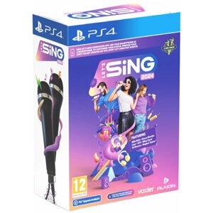 Let's Sing 2024 + 2 mikrofony (PS4) - 4020628611507