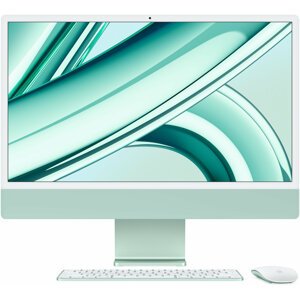 Apple iMac 24" 4,5K Retina /M3 8-core/8GB/256GB SSD/8-core GPU, zelená - MQRA3CZ/A