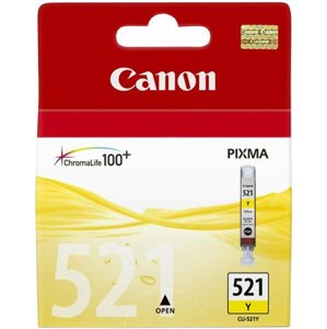 Canon CLI-521 Y, žlutá - 2936B001