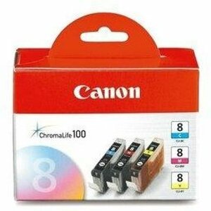 Canon CLI-8C/M/Y Pack, barevné - 0621B026