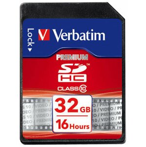 Verbatim SDHC 32GB Class 10 - 43963