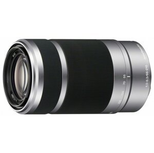 Sony 55–210mm f/4.5–6.3 OSS, stříbrná - SEL55210.AE